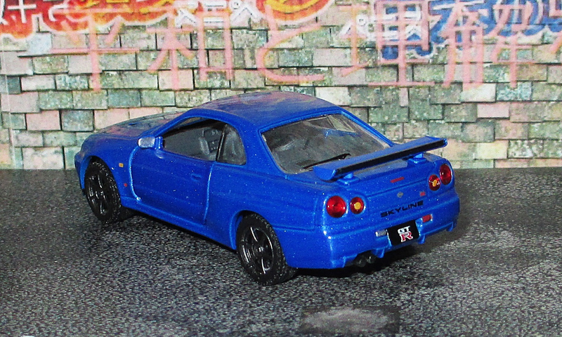 Illustration for article titled Review: Tamiya Nissan Skyline R34 V-spec